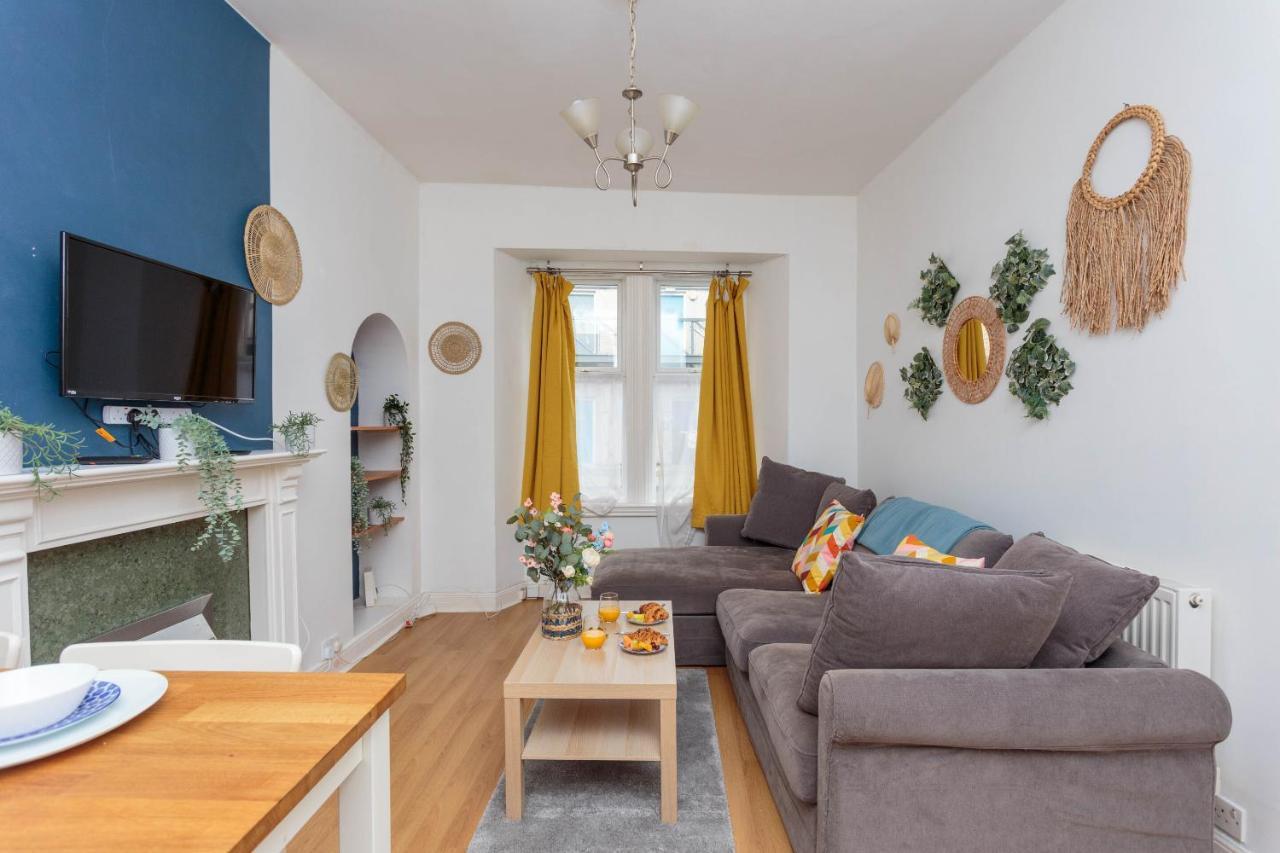 Warm 1Bed Flat Leith Walk Apartment Edinburgh Luaran gambar